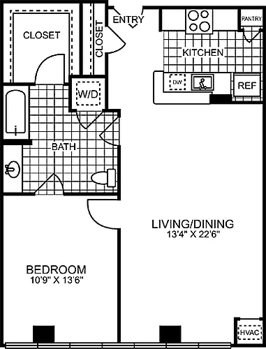 Floor plan A3C