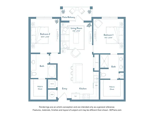 Floor plan B1