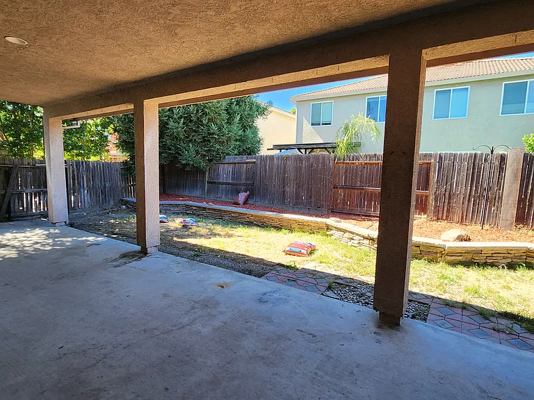 Backyard + Covered Patio