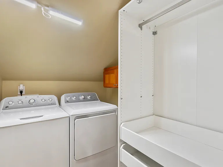 Laundry and more closets