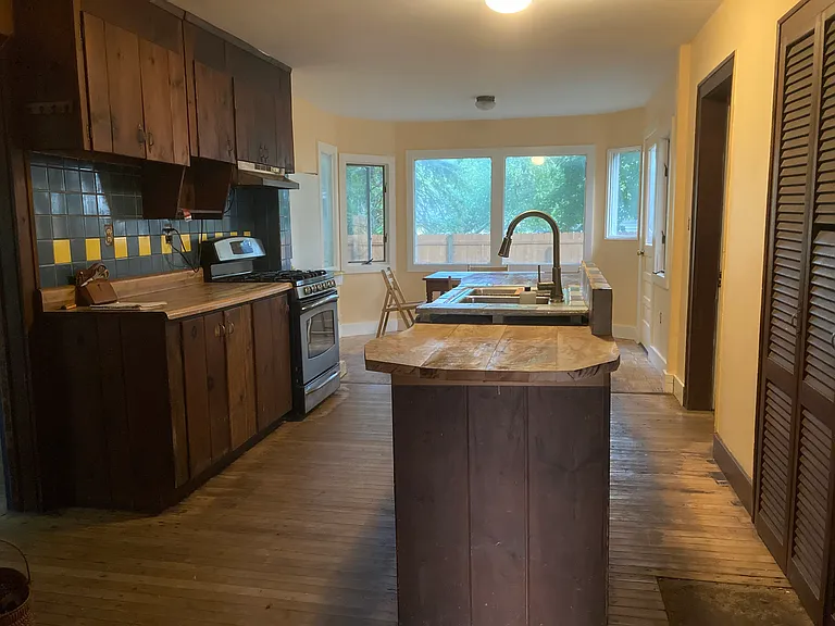 Kitchen and dining area