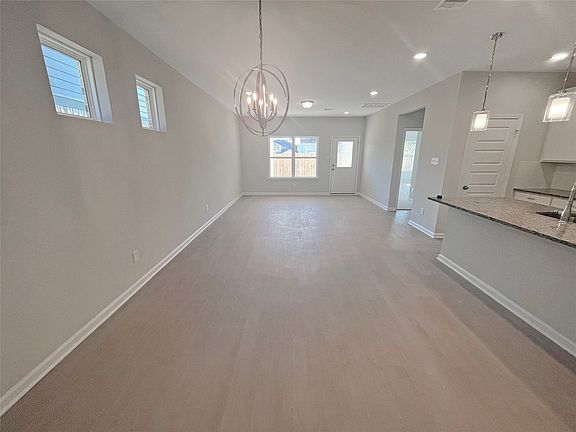 The Robin II- Dining Area into the Family Room