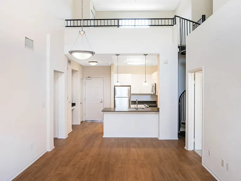 Kitchen and Living Room