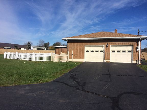 Attached garage & backyard