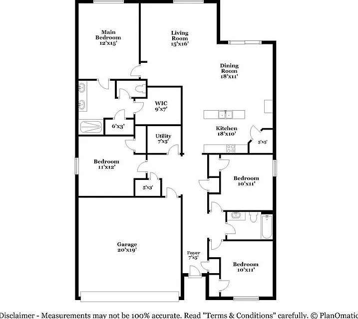 4 bed, 2.0 bath, 1846 sqft, $2,345 — Photo 2