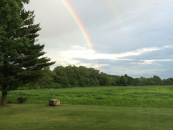 Awesome view in back yard