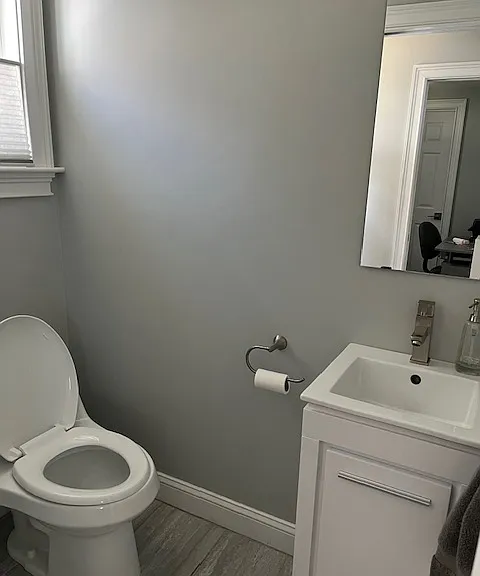 1/2 bath