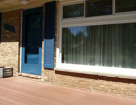 A Closer Look at the Front Composite Deck & Entrance to the Home.