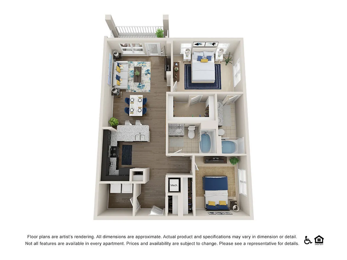 Floor plan Boudreaux
