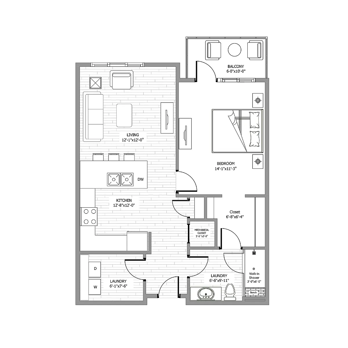 Floor plan A2