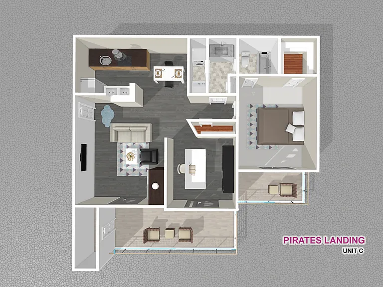 1 Bed/1 Bath