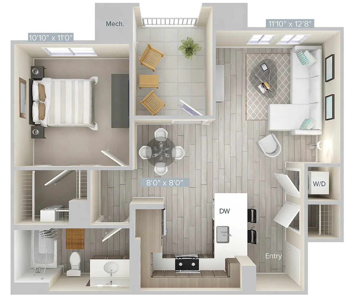 Floor plan A1-739-2