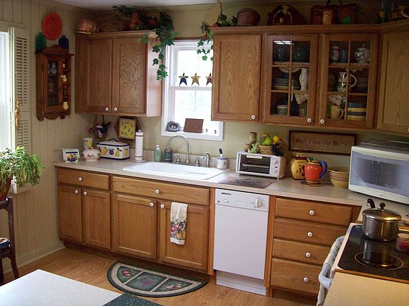 Large, open kitchen