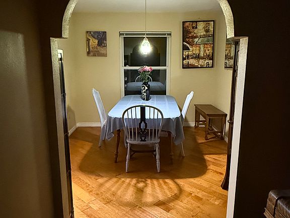 Dinning room from living room