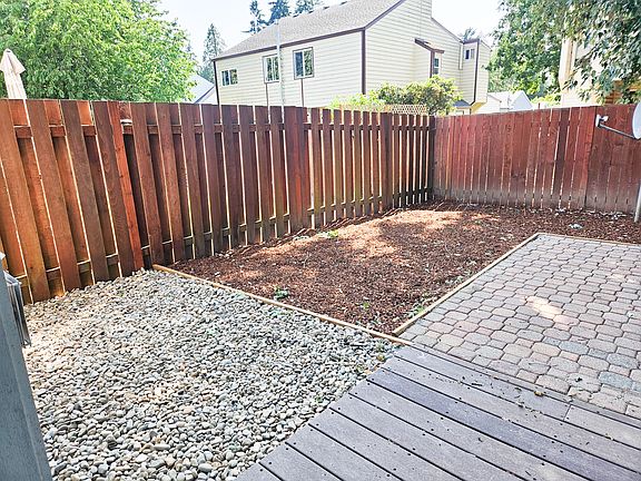 Patio and Back Yard