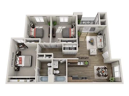 Floor plan Barcelona (Premium) 32A