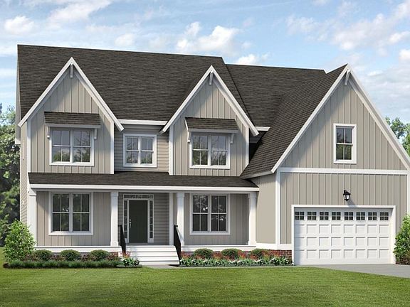 Lancaster E - Farmhouse FH Front Load Garage