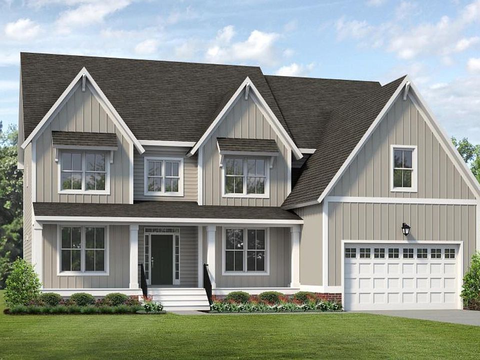 Lancaster E - Farmhouse FH Front Load Garage