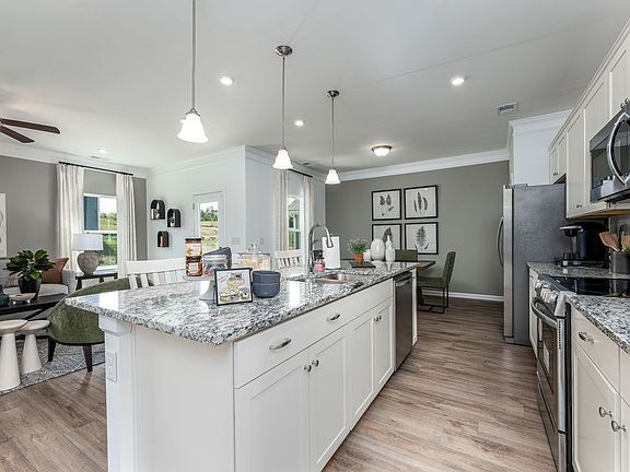 Open Kitchen to Living Area
