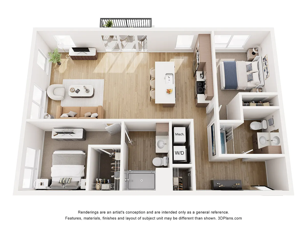 Floor plan B8