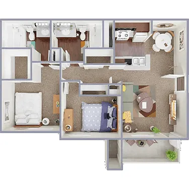 Floor plan B1