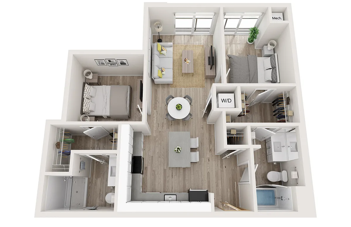 Floor plan D4