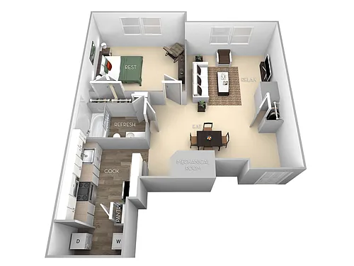 Floor plan Johnson I