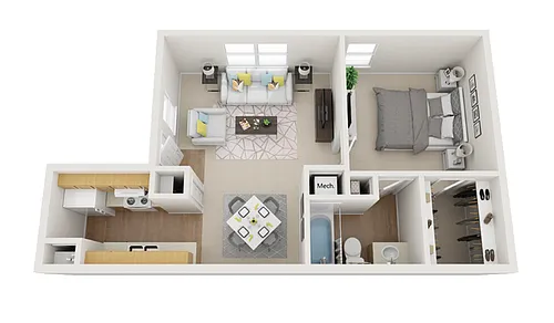 Floor plan Mesquite