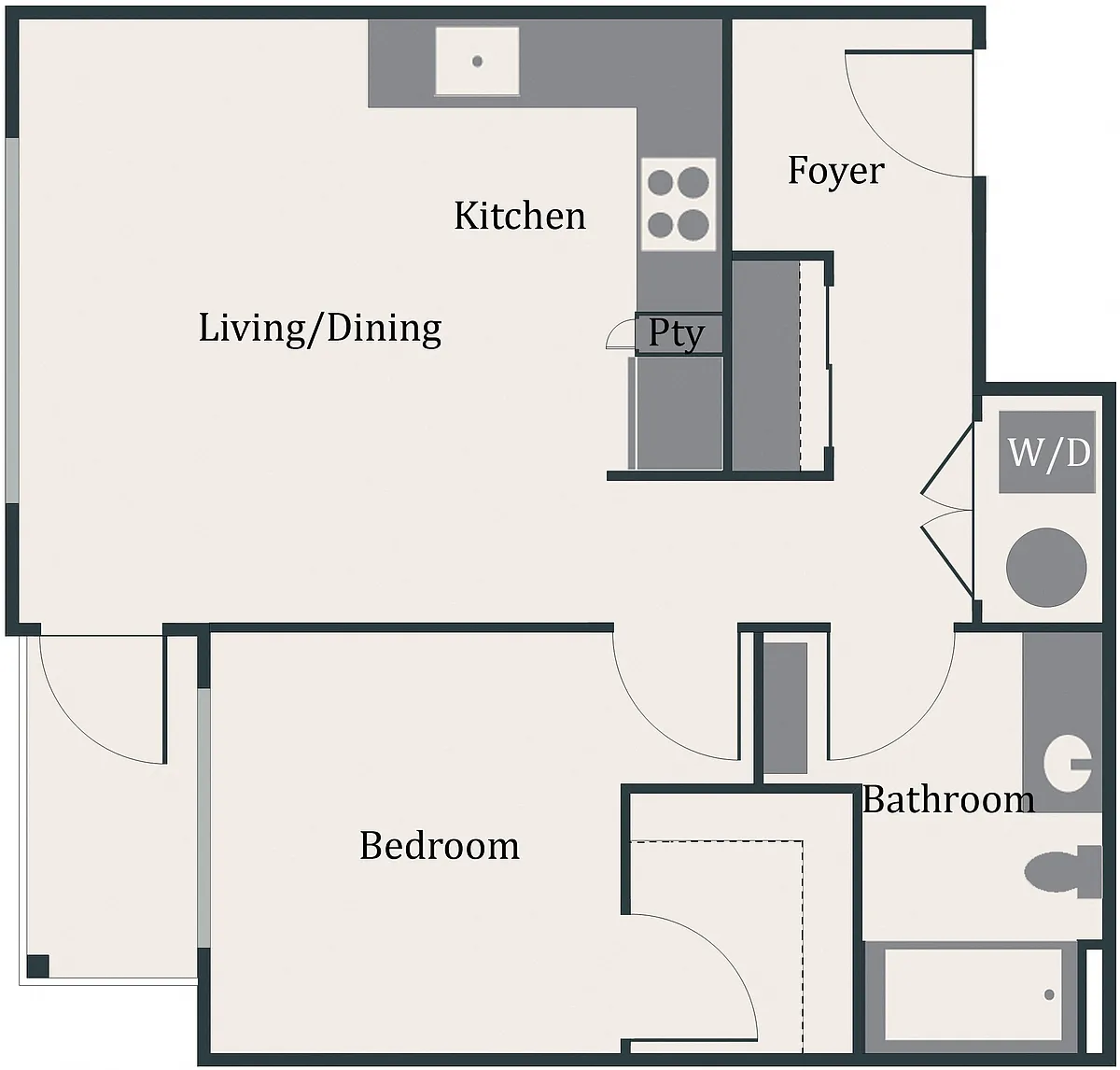 Floor plan McKinley