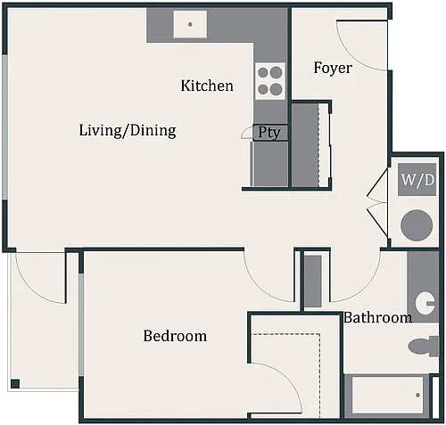 Floor plan McKinley
