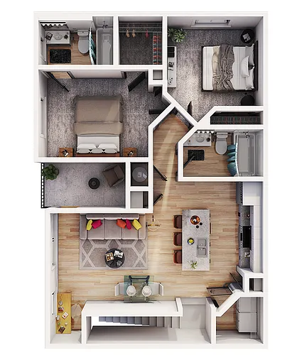 Floor plan Rose