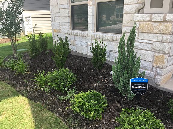 Front yard plants