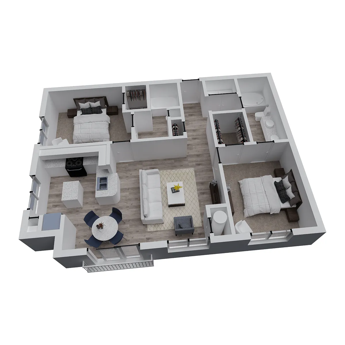 Floor plan Palazzo IV