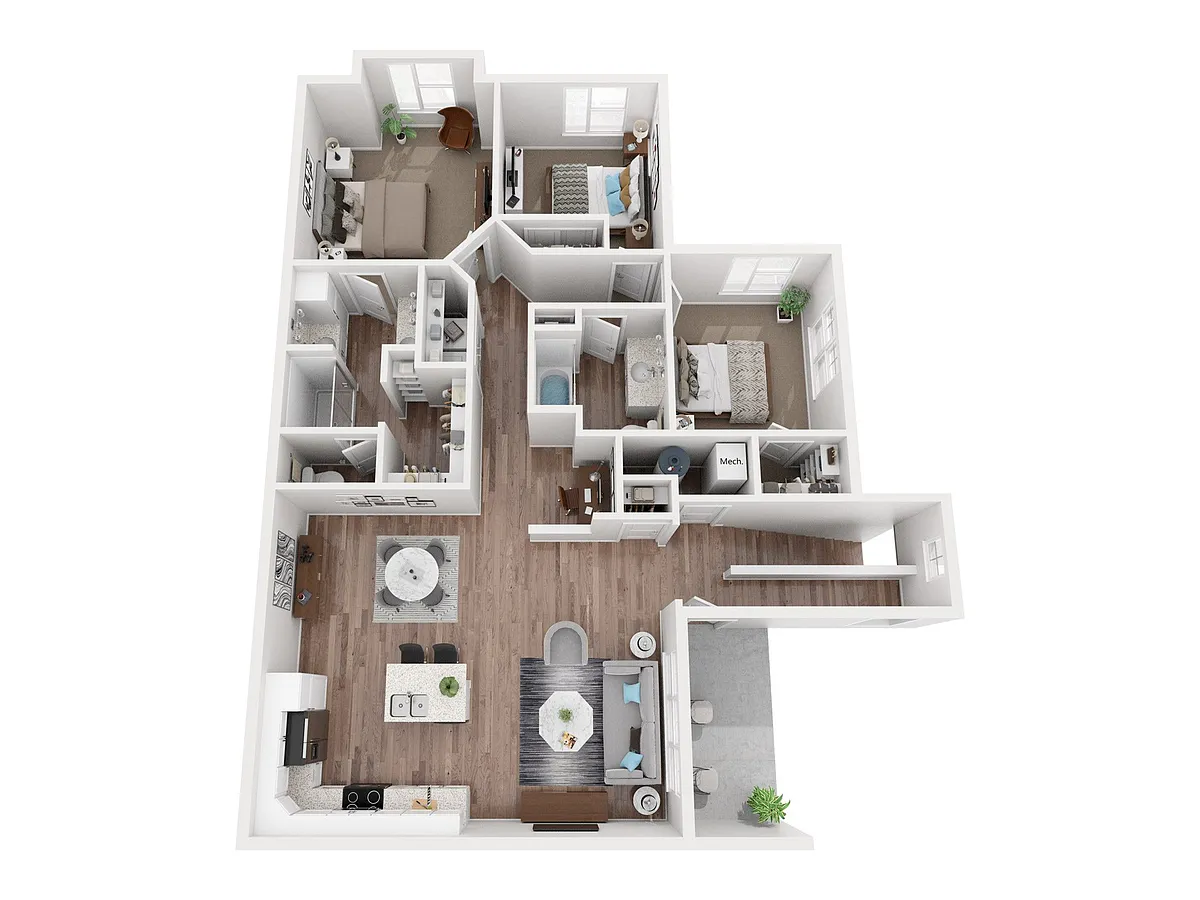 Floor plan Monarch