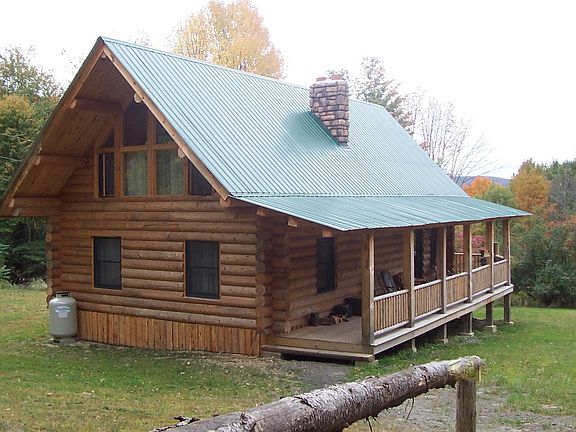 driveway area of cbin