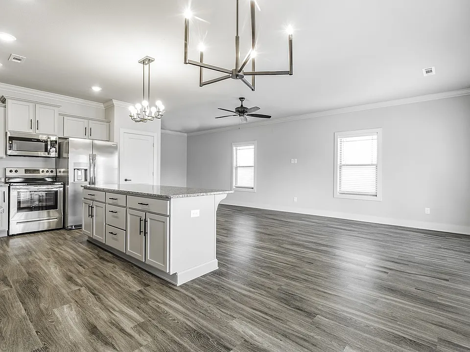 Faulkner Floor Plan: 3 Bedroom/Two Bath - 1,668 SF
