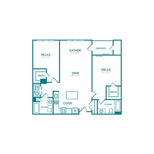 Floor plan Fayerweather