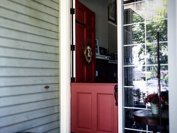 96" Dutch door.