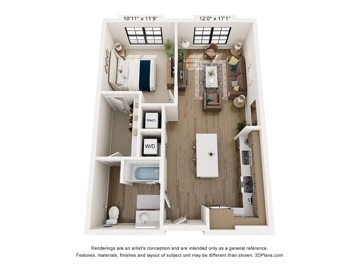 Floor plan The Vulcan