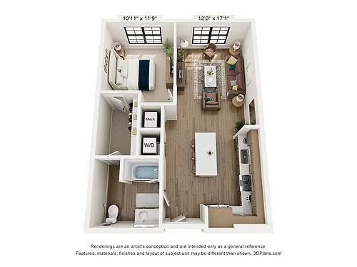 Floor plan The Vulcan