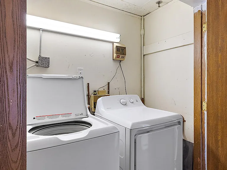 shared laundry right outside entry door