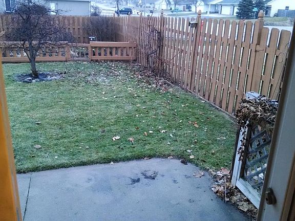 Fenced in Backyard with Garden