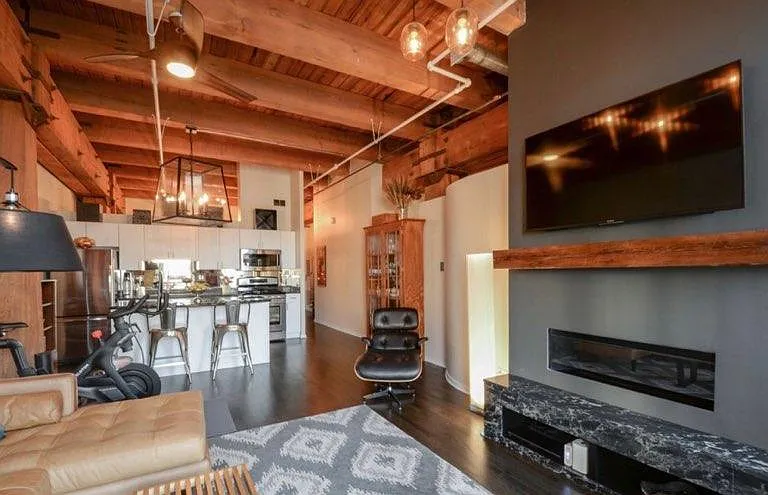 Interior Living Area toward entrance