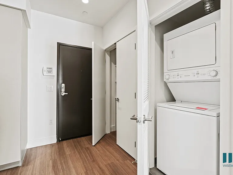 Front Entrance and In-Suite Washer & Dryer