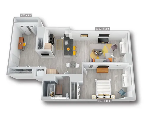 Floor plan A15D