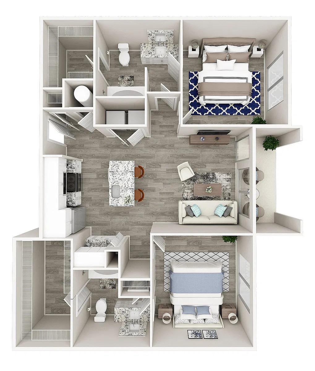 Floor plan B1