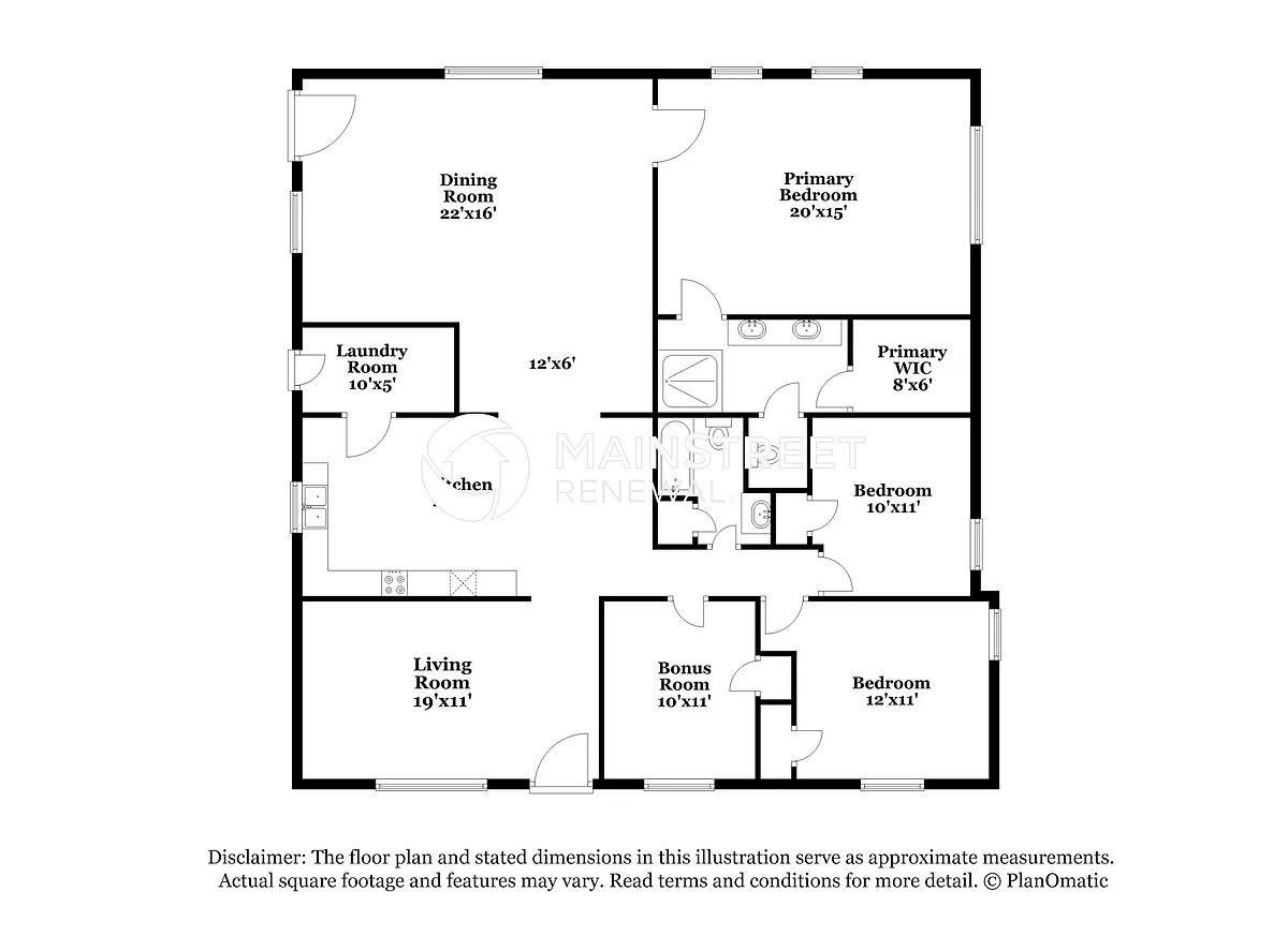 Floor Plan - 4221 Kilcullen Dr