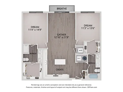 Floor plan F16