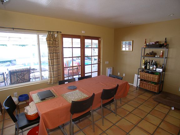 Informal dining, family room