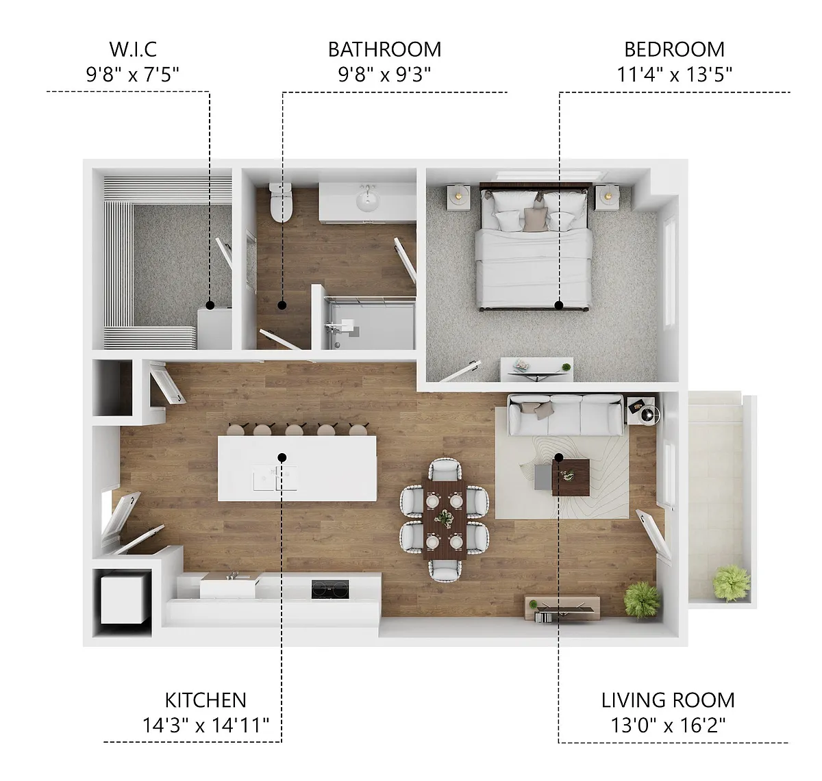 Floor plan A30
